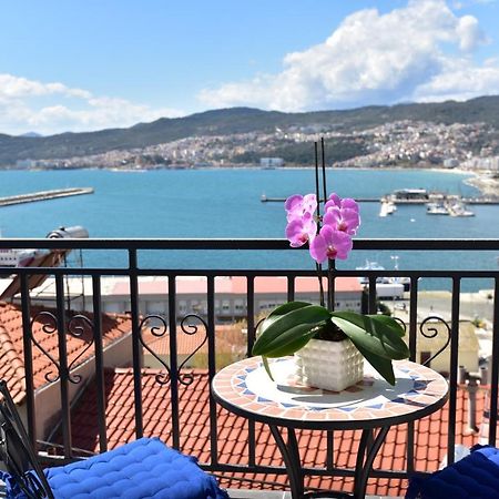 Golden Sea View - Old Town Apartment Kavála ภายนอก รูปภาพ